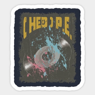 Hed p.e. Vintage Vynil Sticker